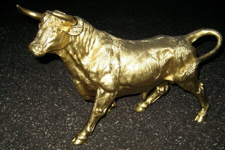 gouden -stier -bull 45x29cm