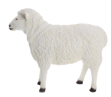 schaap 80 cm polystone 