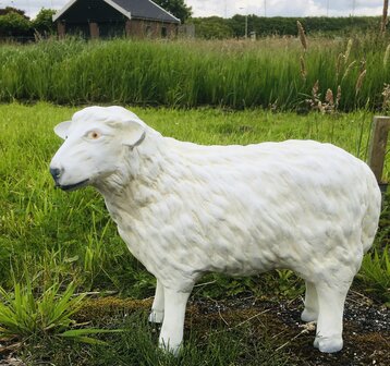 schaap Lam polystone tuinbeeld 