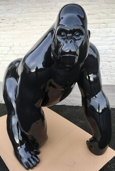 Gorilla Fury abstract design  kunst beeld 