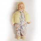 porseleinen baby pop Sara met brocante