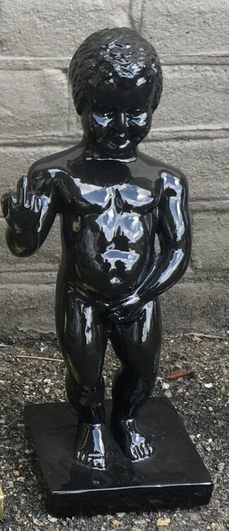 manneken Pis Kunsthars met epoxy laklaag